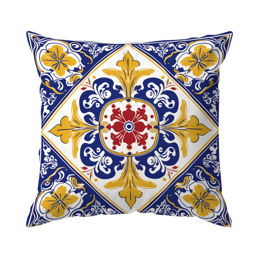 Capas de Almofada Mandala Boêmia em Tons Vibrantes - Casa Ornato