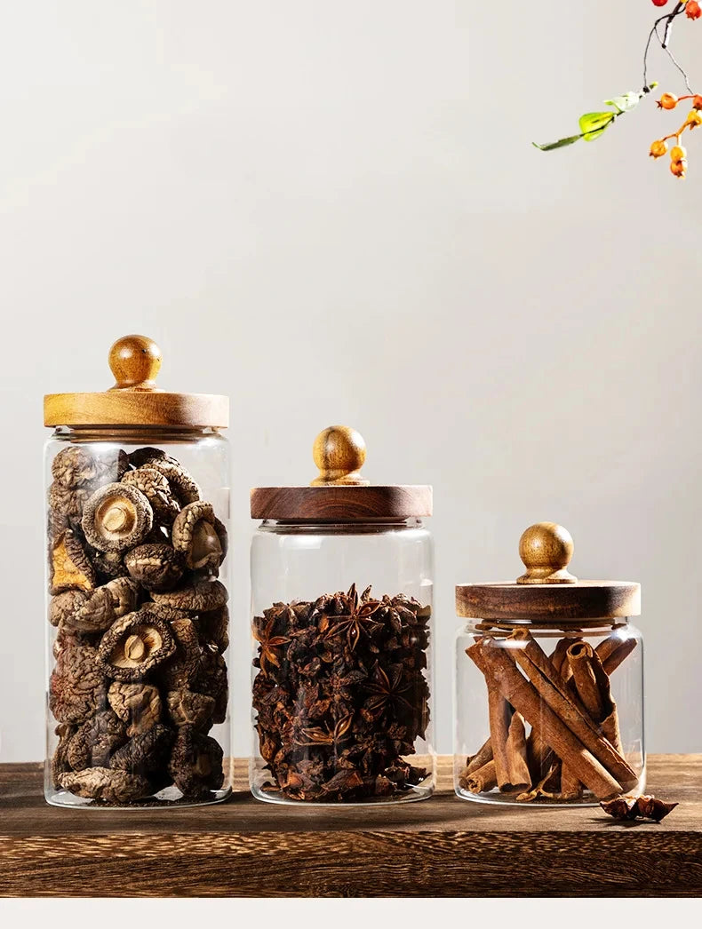 Frascos Herméticos de Vidro para Alimentos Hermetiq - Casa Ornato