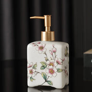 Loção cerâmica de vento fresco estilo americano sub engarrafada hotel salão de beleza garrafa de loção para as mãos garrafa de creme para as mãos garrafa de imprensa