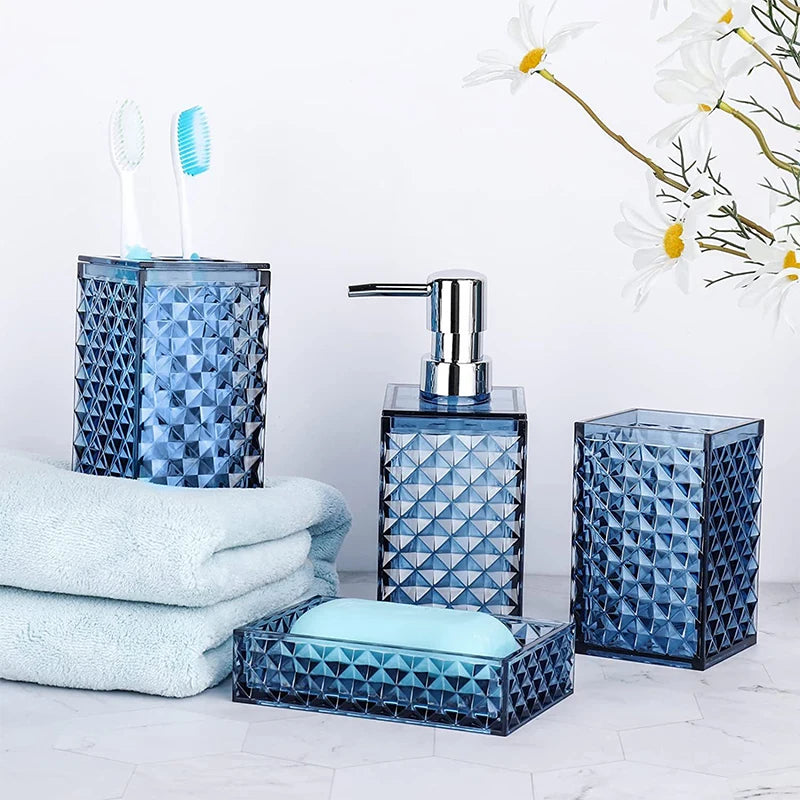 Children's Ruitvormige Opberg Set, 4-delig, Woonkamer, Woonkamer