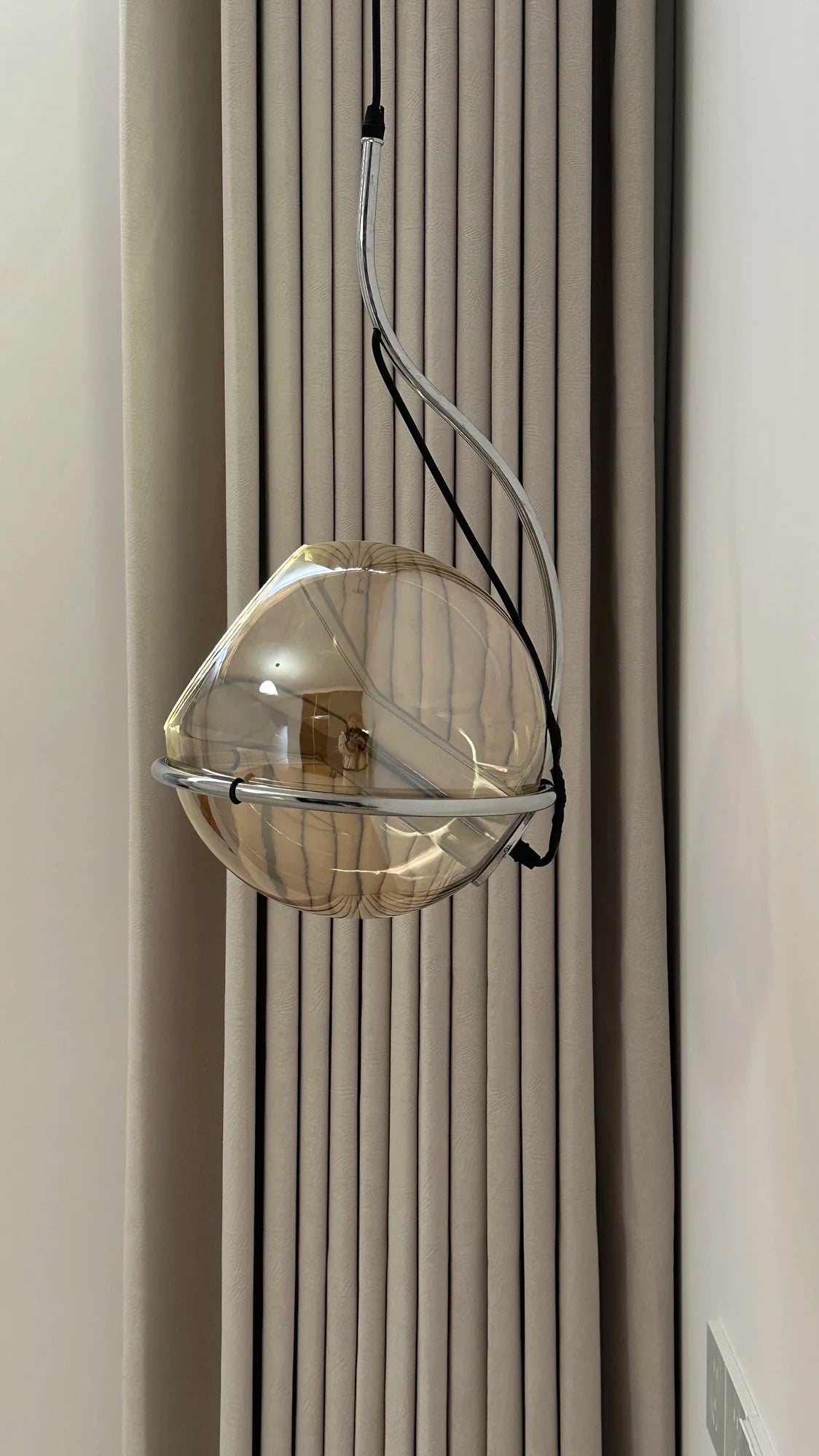 Nordic dinamarca bauhaus elegante lustre de vidro sofisticado para restaurante bar quarto iluminação designer moderno