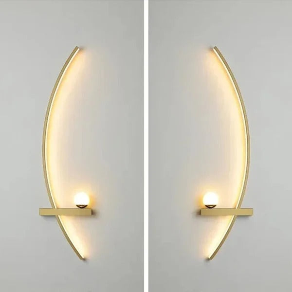 Aurora Prime - Arandela para Ambientes Modernos - Casa Ornato